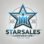 DALL·E 2024-12-13 12.47.13 - Create a professional and modern logo for 'StarSalesCorporation' featuring a stylized star symbol, representing growth and success. The design should